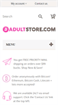 Mobile Screenshot of bitcoinadultstore.com